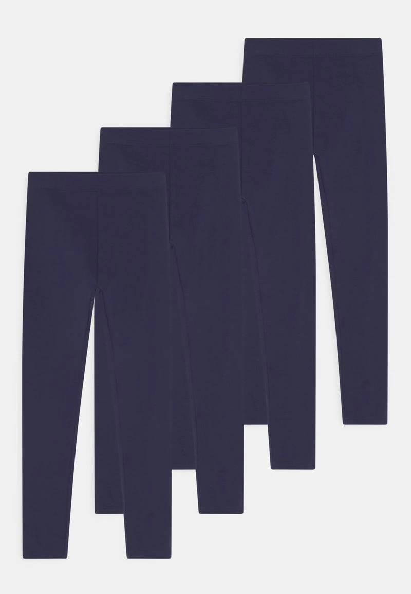 Friboo Niños BASIC GIRLS 4 PACK - Leggings - Dark Blue 3 Friboo Niños BASIC GIRLS 4 PACK - Leggings - Dark Blue