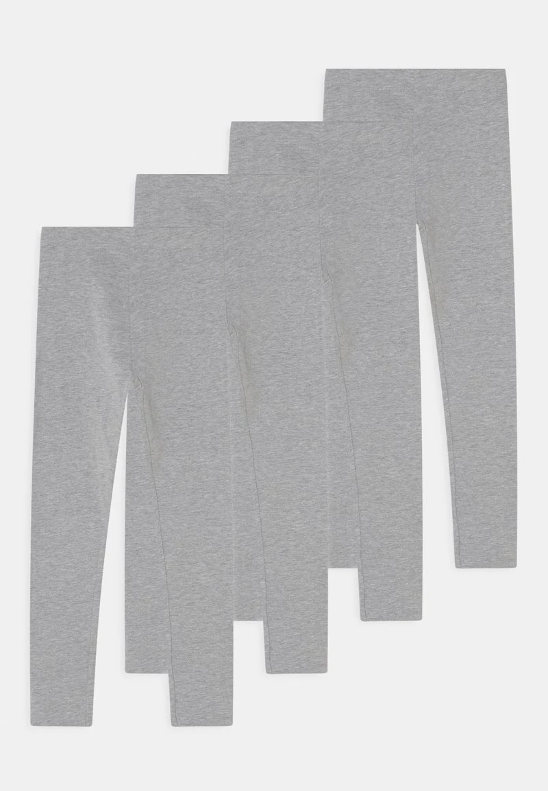 Friboo Niños BASIC GIRLS 4 PACK - Leggings - Grey 3 Friboo Niños BASIC GIRLS 4 PACK - Leggings - Grey
