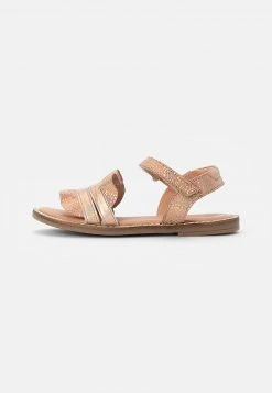 Friboo Niños LEATHER STRAPPY SANDALS - Sandalias - Rose Gold/coloured