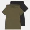 Friboo Niños BOYS HOODED TEE 2 PACK - Camiseta Estampada - Khaki/black -Friboo Ventas 2024 19a4925896ba45ab9887020b4262183d