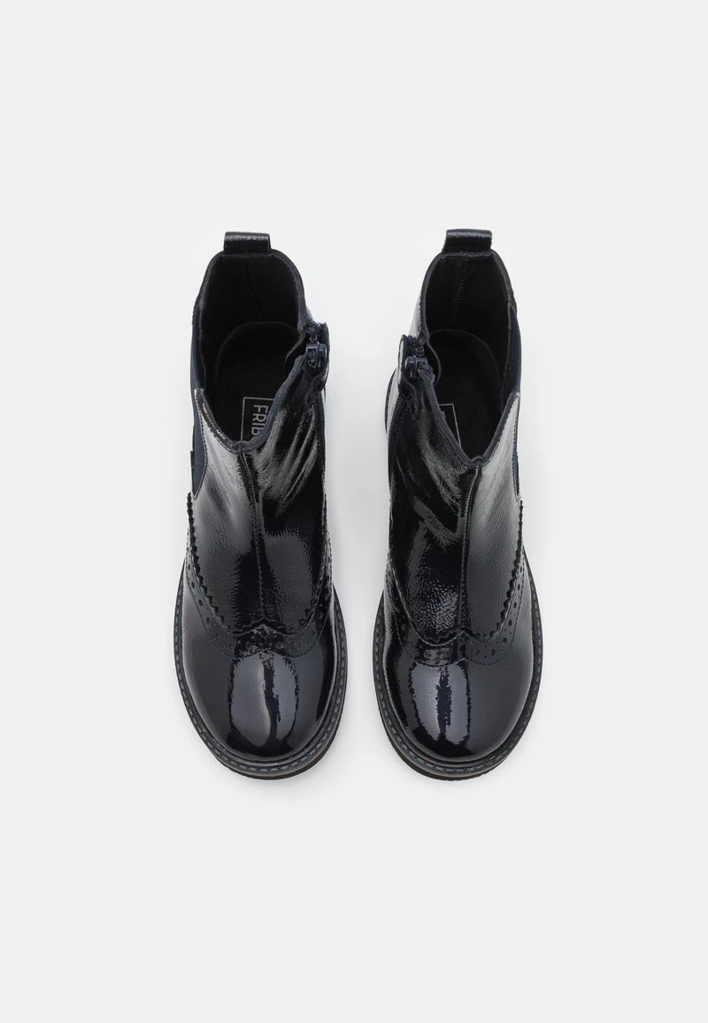 Friboo Niños LEATHER - Botines - Dark Blue 6 Friboo Niños LEATHER - Botines - Dark Blue - Imagen 4