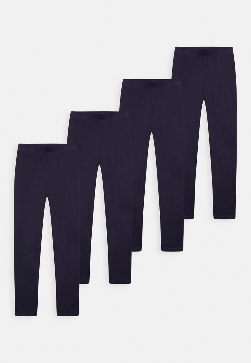 Friboo Niños 4 PACK BASIC GIRLS - Leggings - Dark Blue 3 Friboo Niños 4 PACK BASIC GIRLS - Leggings - Dark Blue