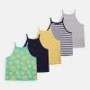 Friboo Niños STRAPPY VEST 5 PACK - Top - Multi-coloured - 917_yellow - 202_dark Blue - 503 1 Friboo Niños STRAPPY VEST 5 PACK - Top - Multi-coloured - 917_yellow - 202_dark Blue - 503 -Friboo Ventas 2024 437b7bf4871a49bcb3d0144617913401