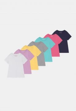 Friboo Niños GIRL TEE 7 PACK - Camiseta Básica - Multi-coloured