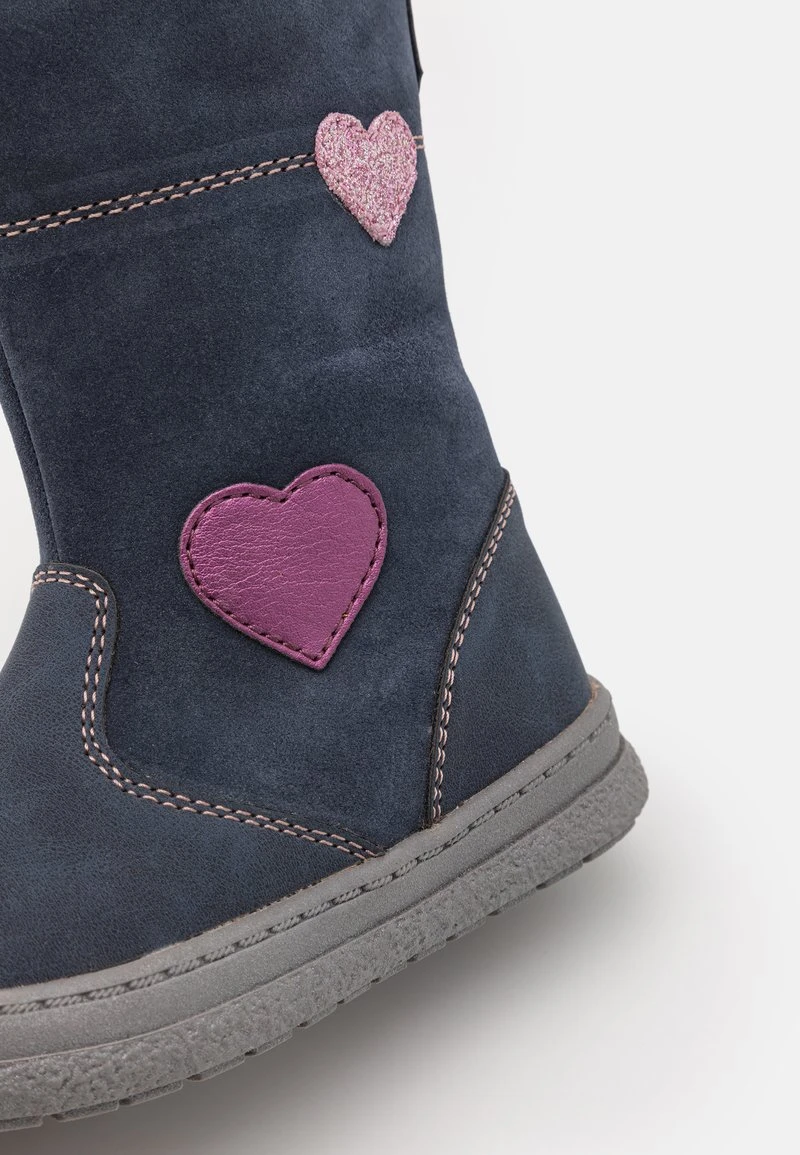 Friboo Niños LEATHER - Botas - Blue-grey 7 Friboo Niños LEATHER - Botas - Blue-grey - Imagen 6