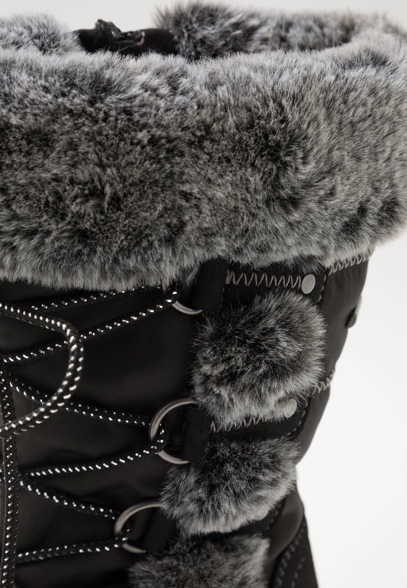 Friboo Niños Botas Para La Nieve - Black 8 Friboo Niños Botas Para La Nieve - Black - Imagen 6