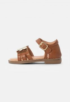 Friboo Niños LEATHER SANDALS - Sandalias - Gold/cognac -Friboo Ventas 2024 86f5e11d871042c9bfc6f23fd7d269fd