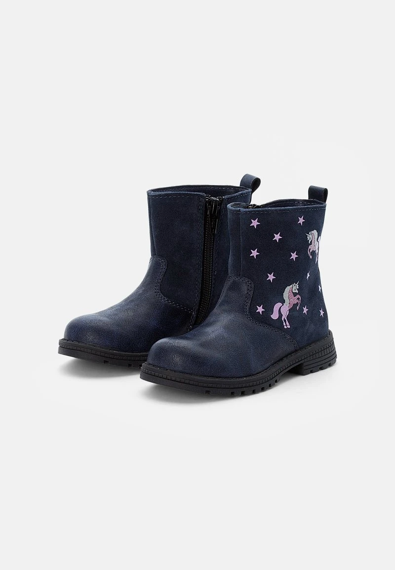 Friboo Niños LEATHER BOOTIES - Botines - Dark Grey 4 Friboo Niños LEATHER BOOTIES - Botines - Dark Grey - Imagen 2