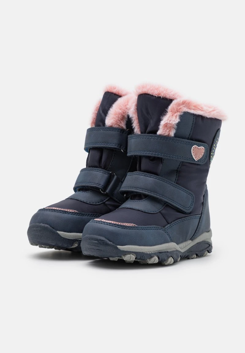 Friboo Niños Botas Para La Nieve - Dark Blue 4 Friboo Niños Botas Para La Nieve - Dark Blue - Imagen 2
