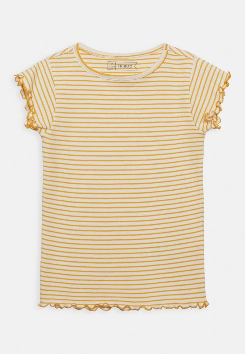 Friboo Niños 3 PACK GIRL RIB TEE - Camiseta Básica - Blue - 502_yellow - 202_pink - 402 6 Friboo Niños 3 PACK GIRL RIB TEE - Camiseta Básica - Blue - 502_yellow - 202_pink - 402 - Imagen 4