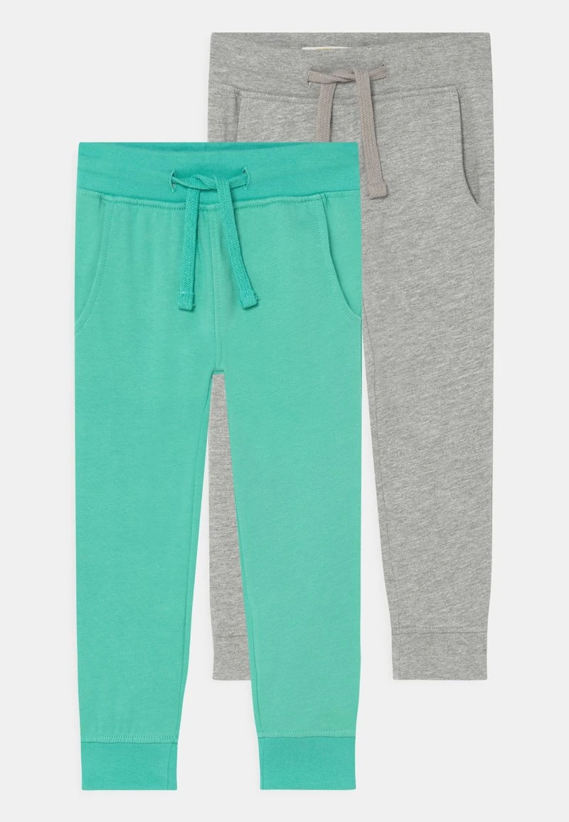 Friboo Niños 2 PACK - Pantalones Deportivos - Grey/turquoise 3 Friboo Niños 2 PACK - Pantalones Deportivos - Grey/turquoise
