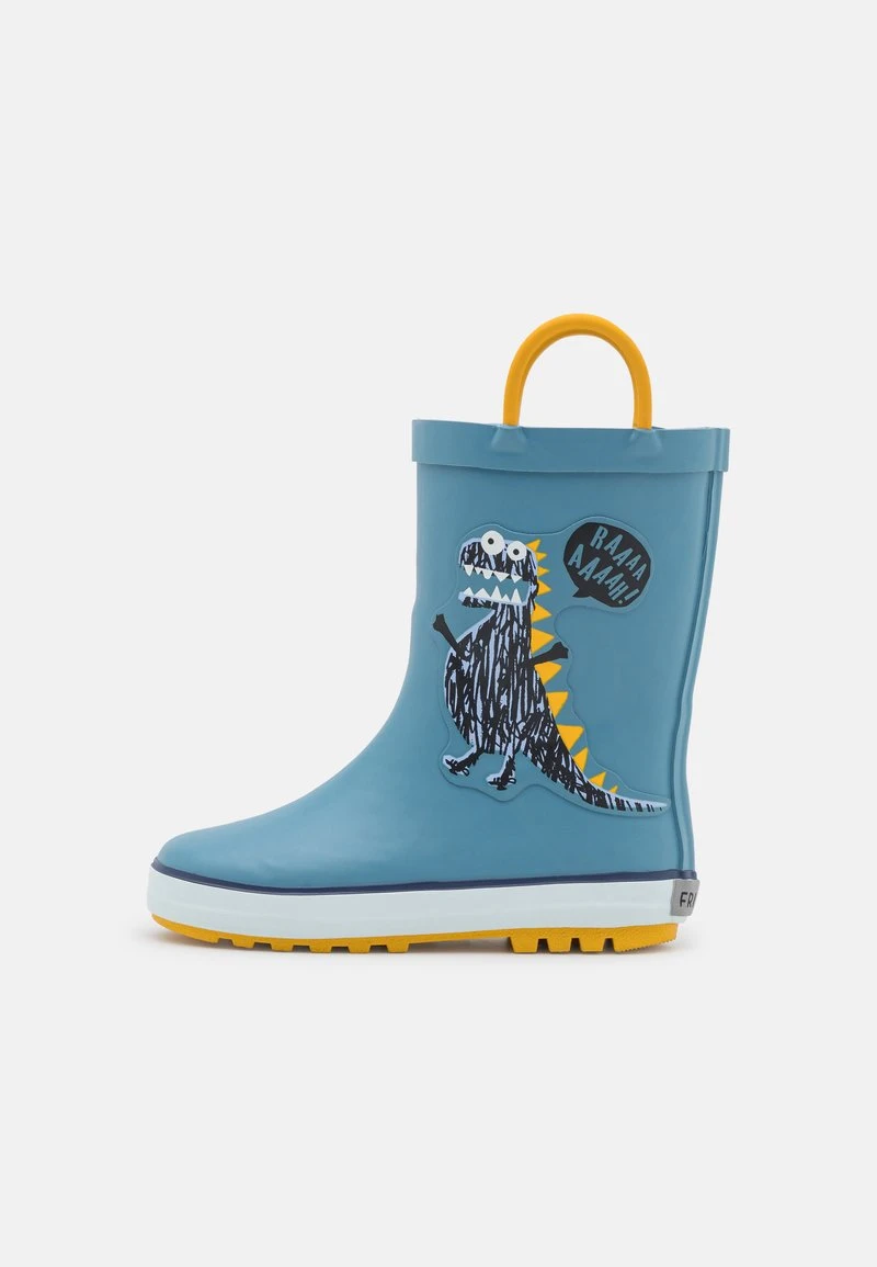 Friboo Niños Botas De Agua - Blue 3 Friboo Niños Botas De Agua - Blue