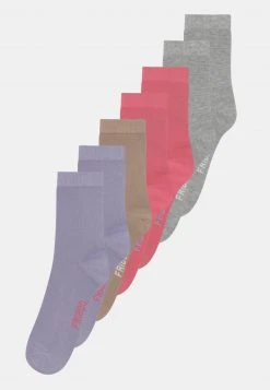 Friboo Niños 7 PACK - Calcetines - Grey/red/khaki