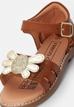 Friboo Niños LEATHER SANDALS - Sandalias - Gold/cognac -Friboo Ventas 2024 cb398e99da0d4b11a958f53e90d12c9f
