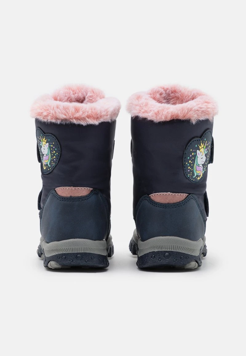 Friboo Niños Botas Para La Nieve - Dark Blue 5 Friboo Niños Botas Para La Nieve - Dark Blue - Imagen 3