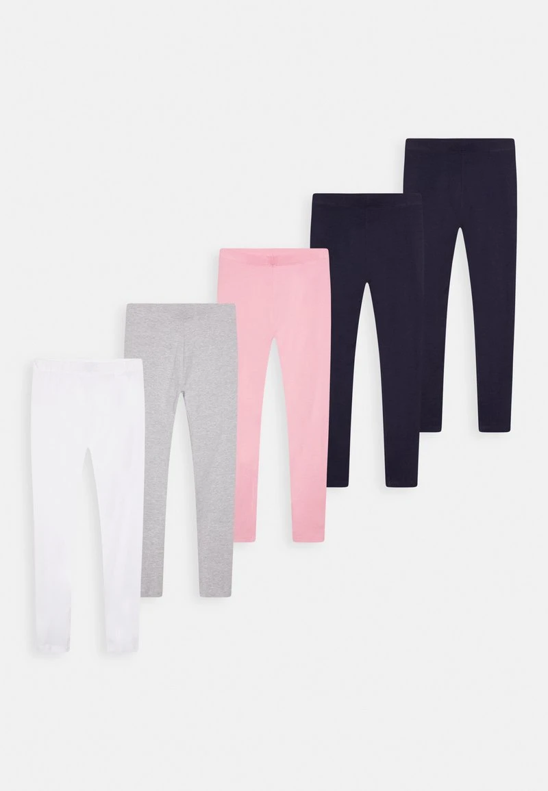 Friboo Niños 5 PACK - Leggings - Multi-coloured, Pink, Grey 3 Friboo Niños 5 PACK - Leggings - Multi-coloured, Pink, Grey