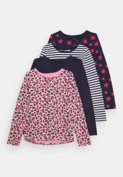 Friboo Niños 4 PACK - Camiseta De Manga Larga - Pink/dark Blue