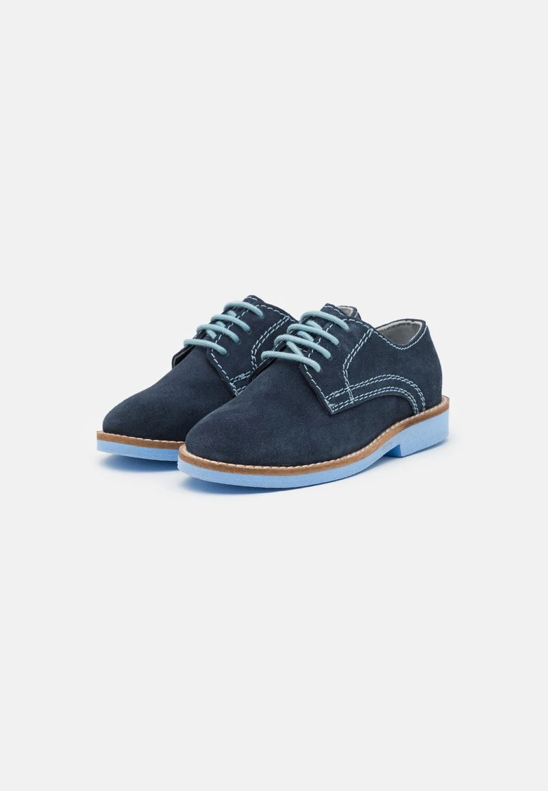 Friboo Niños LEATHER - Zapatos Con Cordones - Dark Blue 4 Friboo Niños LEATHER - Zapatos Con Cordones - Dark Blue - Imagen 2